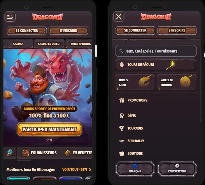 Découvrez les Secrets de la Plateforme de Casino en Ligne Dragonia à France
